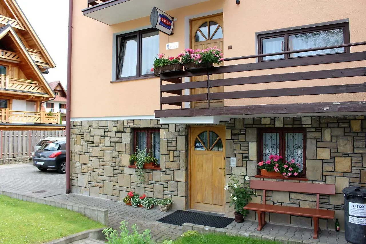 Pokoje Goscinne Kanion Zakopane Homestay